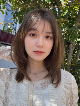 ロンド ボーイ 表参道(Lond BOY) 髪質改善縮毛矯正レイヤーカット顔周り前髪韓国ミニウルフ