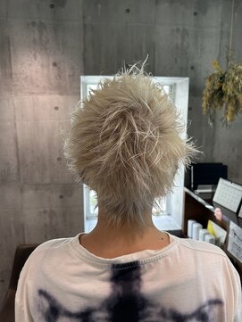 サンエンヘアー(lll_en hair) 抜きっぱなしブロンド