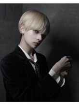 【ハイトーン×ナチュラル縮毛矯正】［メンズ/メンズパーマ/スパイラルパーマ/メンズカット/渋谷］