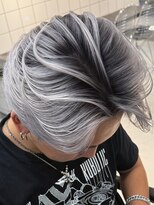 アンサー 渋谷(ANSWER)&nbsp;メンズバレイヤージュハイライトセンターパート