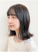 ミディアムボブ