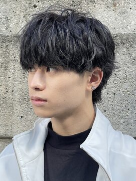 クオル 円山(QOL) 縦落ちツイストスパイラルパーマツイスパメンズマッシュ