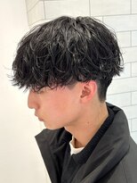 オーシャントーキョー 仙台(OCEAN TOKYO)&nbsp;黒髪刈り上げショートマッシュ仙台メンズパーマツーブロック