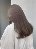 浦安/髪質改善/アッシュベージュ/韓国風巻き