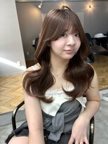 ボタン ハカタ(VOTAN hakata)&nbsp;【votan坂本早苗】レイヤーカット/ブラウンカラー/外巻き