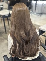 ユアーズヘア 東新宿店(youres hair)&nbsp;ブリーチなしダブルカラーで透明感ベージュ♪