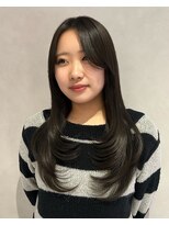 リアン バイ キートス(Lien by kiitos)&nbsp;グレージュ/透明感カラー/艶髪/ワンカールレイヤー