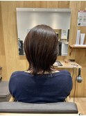 ナチュラルレイヤーカット×透明感ブラウンベージュ20代30代40代