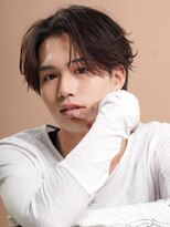 ダダ 本店(D.D.)&nbsp;ナチュラルセンターパート/フェザーショート/ブラウンカラー