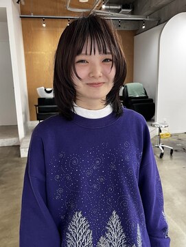 ウッド(uood) 抜け感ニュアンスウルフ