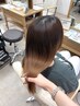 【髪質改善TRβ+透明感カラー】ダメージで弱った髪を補修