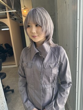 ラニヘアサロン(lani hair salon) ホワイトシルバー/ホワイトグレージュ/シャギーウルフ/レイヤー
