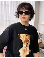 ウーフ(U-fu) ショートボブ レイヤーパーマ