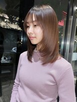 ジアン バイ ミルボン 西宮ガーデンズプラス(GIEN by milbon)&nbsp;ハッシュカット/グレージュ/デザインカラー/西宮北口