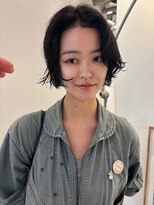 ナヌーク シブヤ(nanuk shibuya)&nbsp;流せるくびれボブ/流しバング/ボブパーマ/パーマボブ