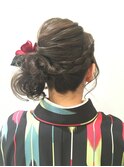 あみこみ 和装ヘアセット☆銀座美容室