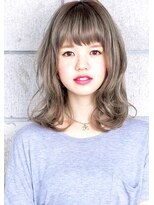 ヘアサロン ガリカ 表参道(hair salon Gallica)&nbsp;☆ グレージュ ＆ 毛束感 ☆ナチュラル medium デザインカラー☆