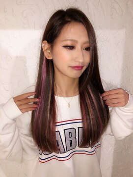 エクステ専門店あるじゃんすー 小倉店 ＊Ｐｕｒｐｌｅ　Mesh＊#エケステ#小倉#グラデーションカラー