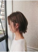 外ハネくびれボブ