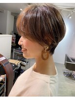イヴォーク トーキョー(EVOKE TOKYO) 草薙慶典　口コミ　髪質改善　ショートヘア　