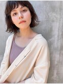 【MILK/MURIEL Misa】ゆるふわパーマボブ　10代20代30代