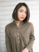 ルティア(Lutia)&nbsp;縮毛矯正でナチュラルボブ