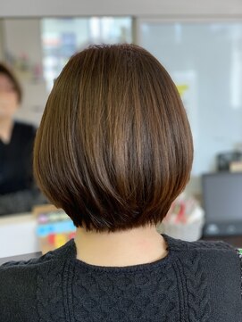 フレンズ 環状通東店(friend's) 大人可愛い前下がりショートボブ丸みショート◎ 3