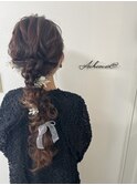 編み下ろし【大阪梅田茶屋町ヘアセット専門店Achieve m+】