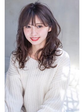 アルテ(ARTE) 【ARTE表参道/青山】モテ髪ミディアム×透明感カラー