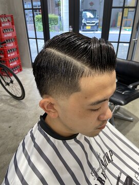 エフエム 明大前(FM) バーバー　刈り上げショート/アップバング/フェードカット