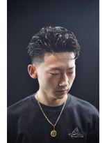 スキル(SKILL)&nbsp;テーパーフェード×パーマ