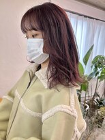 イット(it.)&nbsp;kana ブリーチなし レッドブラウン