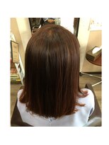 エースラボ(ACELAB) ハナヘナ染め&ハイライト　ガーリーミディ　40代50代60代