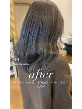 グリッター (Glitter) 20代30代40代50代☆ブリーチ無し♪モノトーンカラー