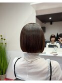 前下がりボブ