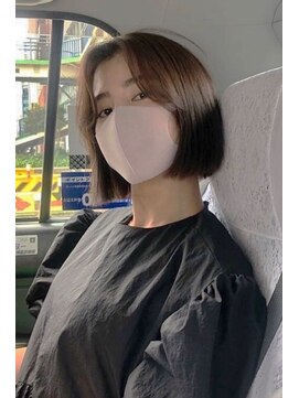 ナループロア ルームー(Nalu pu loa ROOMOO) ゆるまきタッセルカット/タッセルカット/タンバルモリ/韓国ボブ