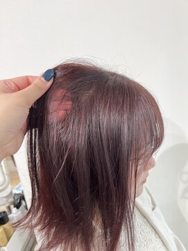 ゼスト 中野店(ZEST) 【ZEST中野/野口】ブリーチなしピンクベージュ