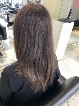 シャンプーボーイエイムス(SHAMPOO BOY aims) ベージュブラウン　レイヤーカット