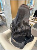 透明感ダークグレージュ