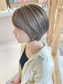 モカヘアー(mocha hair) ブリーチなしで透明感のあるカラーが得意です!
