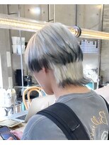 ヲタク(wotaku.)&nbsp;ホワイトウルフメンズハイトーンデザインカラートリプルカラー