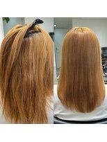 メルバイグラフ 梅田(mel by GRAFF) ブリーチ縮毛矯正/髪質改善/縮毛矯正