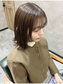 大人可愛い♪顔まわりレイヤー×ボブ