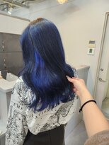 シェイロ(Cielro)&nbsp;ネイビー/ロイヤルブルー/インナーカラー☆suzu☆