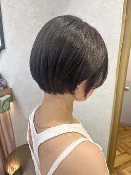 ロンドプランタン 恵比寿(Lond Printemps) ミニウルフレイヤーカット顔周り前髪ショートミニボブ/恵比寿