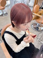 ガーデンエン 表参道(GARDEN eN)&nbsp;チェリーピンク×ミニボブ