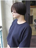 前上がりボブ/ミニボブ