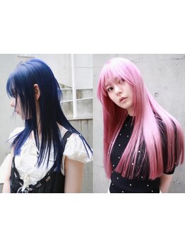 髪を綺麗に保ちつつダメージレスとトレンドを実現するカラー[ケアブリーチ/ダブルカラー/ハイトーンカラー]