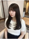 レイヤーカット/暗髪/韓国/広島/袋町