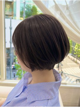 エレノア 渋谷公園通り店(Eleanor) 【乾かすだけ】グレージュショートボブ◎